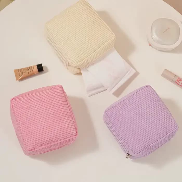 Sacs de rangement de serviettes hygiéniques pour femmes