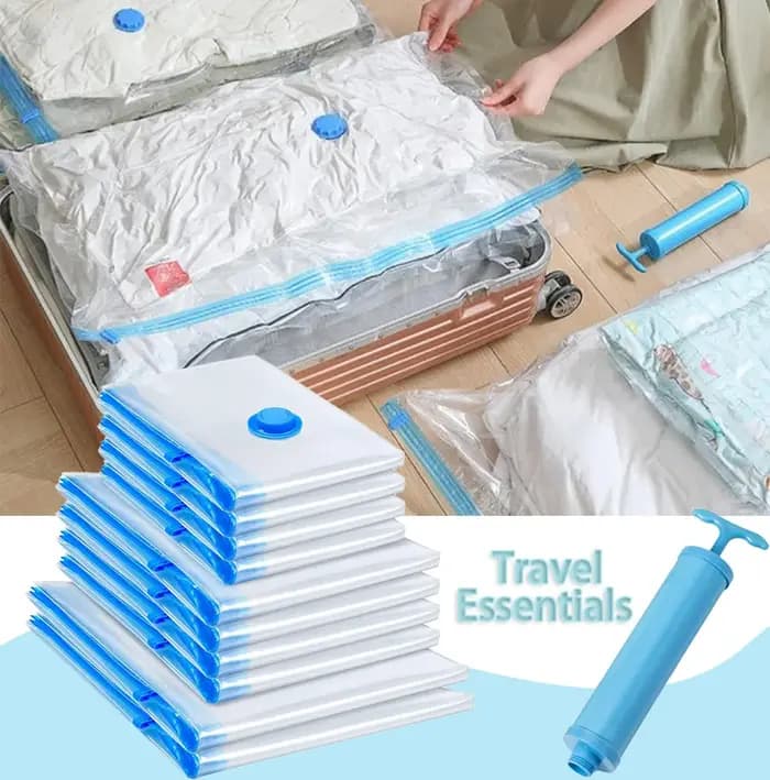 Sac de rangement sous vide pour vêtements