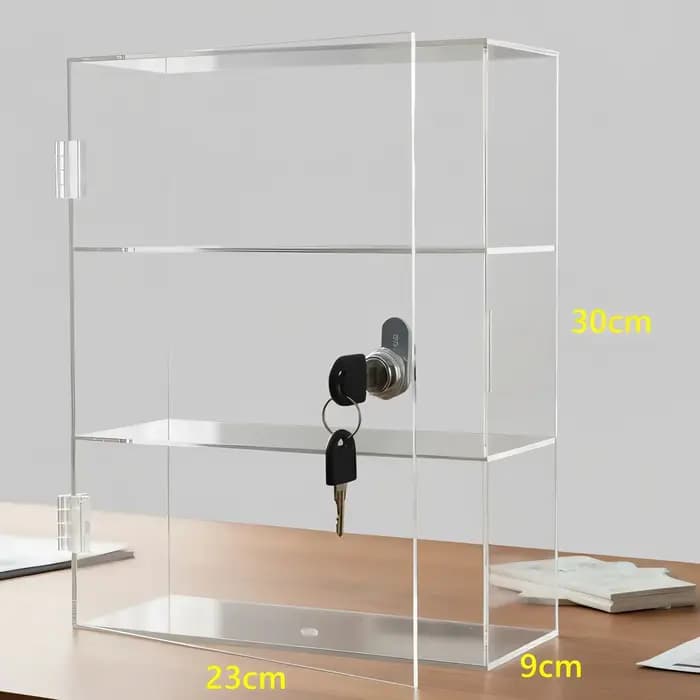 Armoire de rangement en acrylique pour cosmétiques
