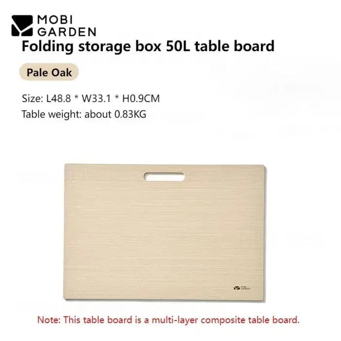 MOBI GARDEN-Boîte de Rangement Pliante Portable de Grande Capacité, 80L/50L, 20L, pour Voyage en Ple