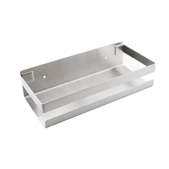 HOShelf-Porte-shampooing carré auto-adhésif en acier inoxydable