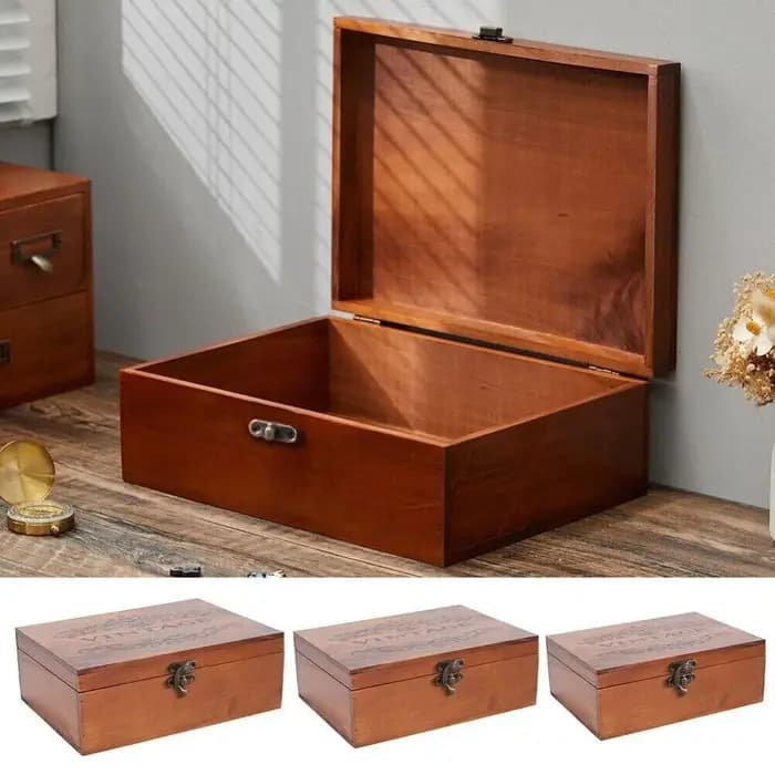 Boîte de rangement de bureau avec couvercle strucflip