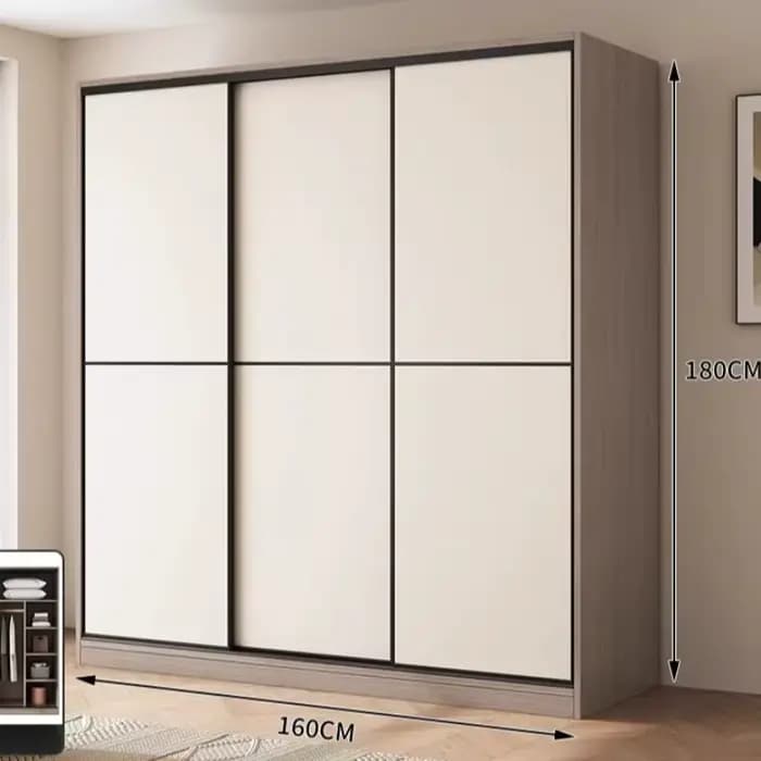 Armoires de rangement de luxe avec portes étagées