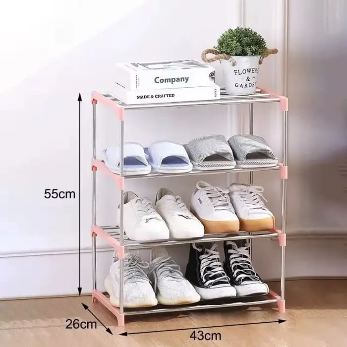Étagère à chaussures à 3/4/5 niveaux – Organisateur multi-niveaux autoportant pour économiser de l'espace