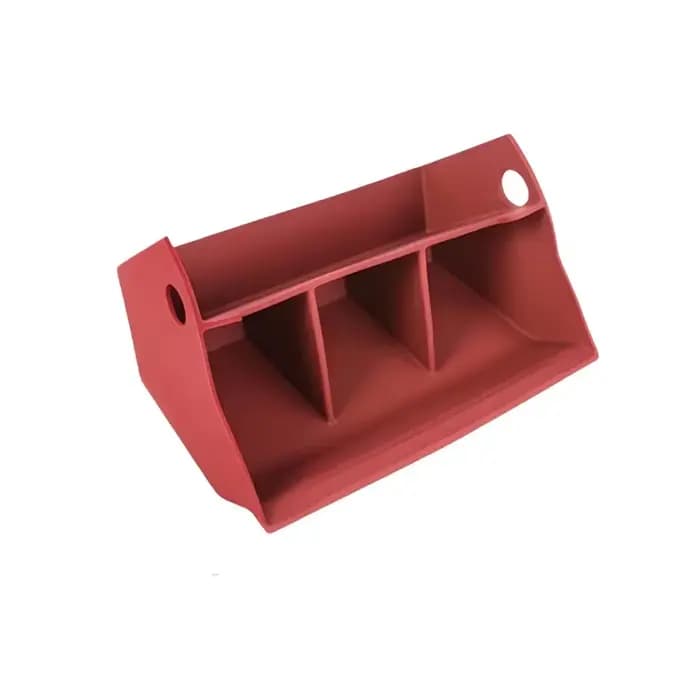 Boîte de rangement pour copilote de voiture, boîte de rangement en Silicone pour copilote automatiqu