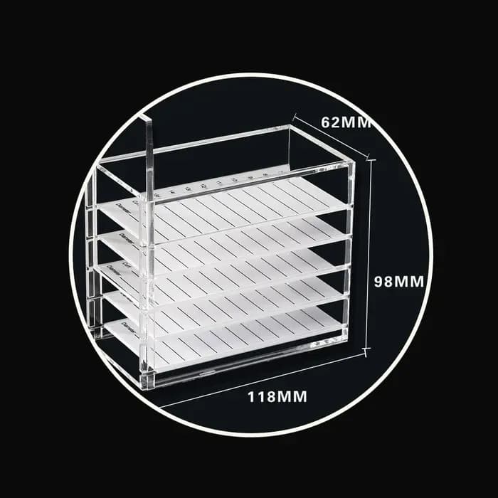 Boîte de rangement pour Extensions de faux cils