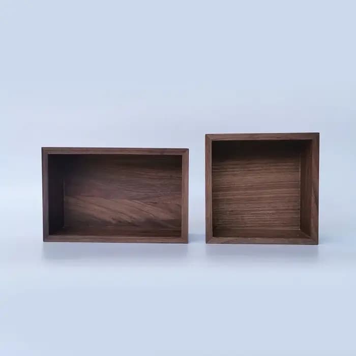 Boîte de rangement cosmétique sans couvercle