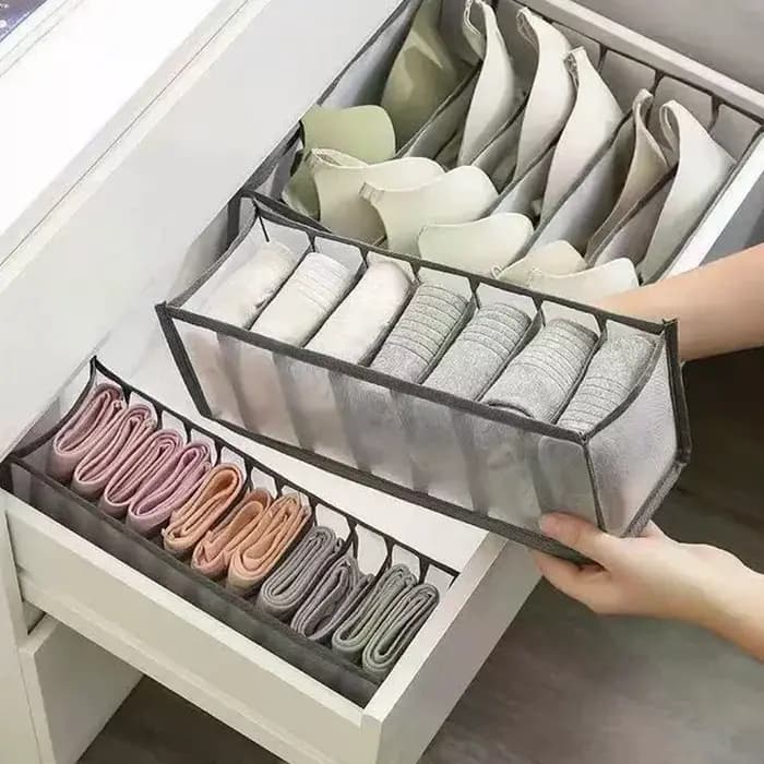 Boîte de rangement de Style tiroir de Lingerie en maille