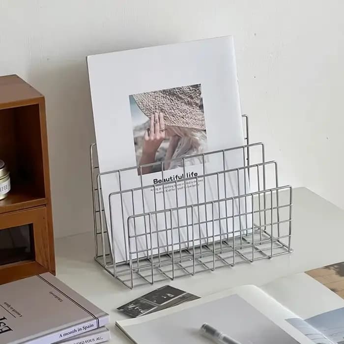 Ins – support de rangement de bureau en fer minimaliste