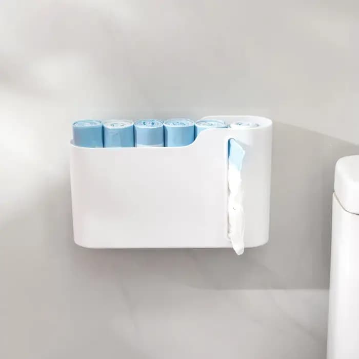 Boîte de rangement de sacs en plastique