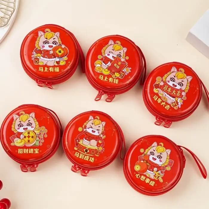 Nouvelle boîte de rangement en métal de Noël à motif de dessin animé (Père