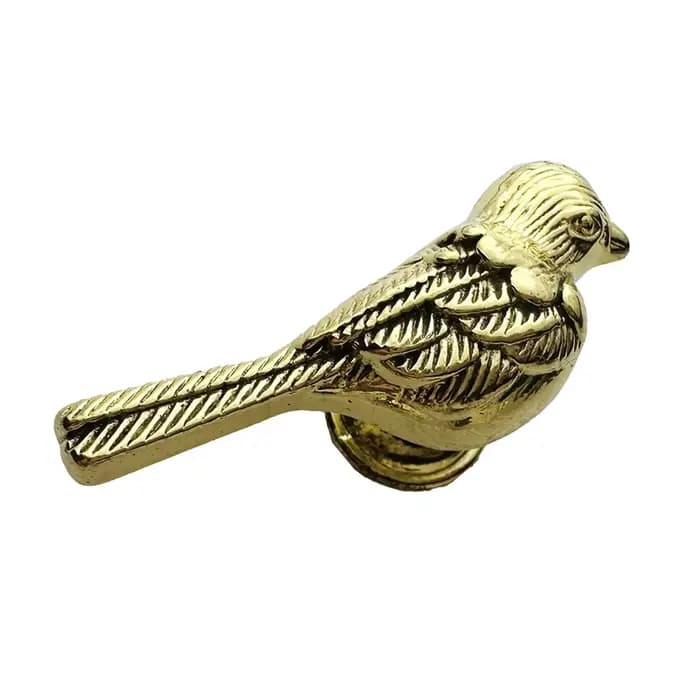 Poignée d'armoire en forme d'oiseau