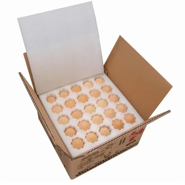 EPE Foaml paquet d'oeufs livraison Express Transport Quakeproof Anti-chute oeuf de canard prendre dans la mousse boîte