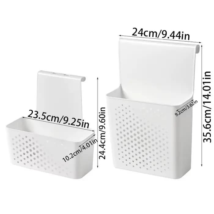 Boîte de rangement murale Non perforée pour porte d'armoire