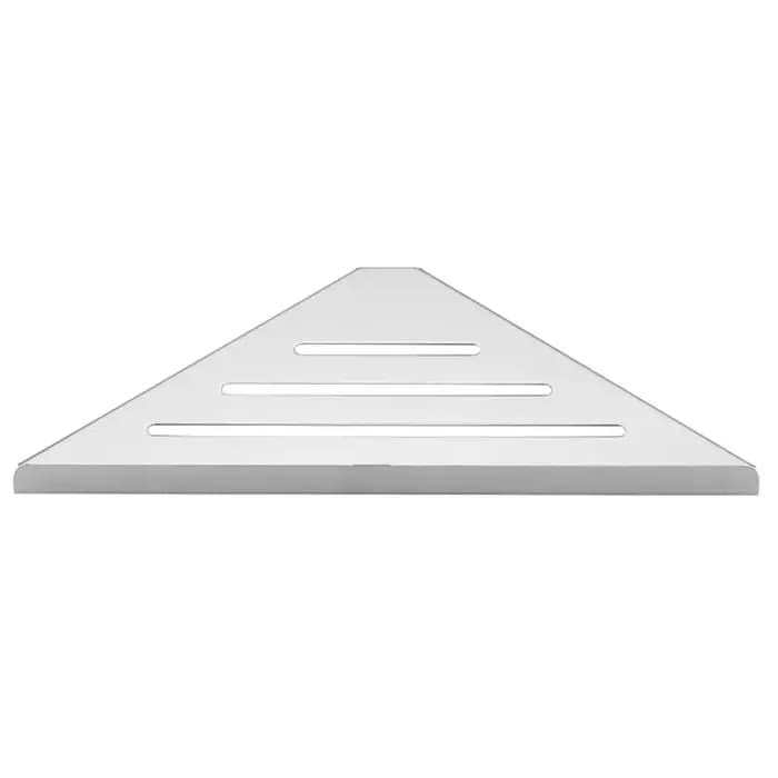 Étagère d'angle de salle de bain sans perçage en acier inoxydable 304