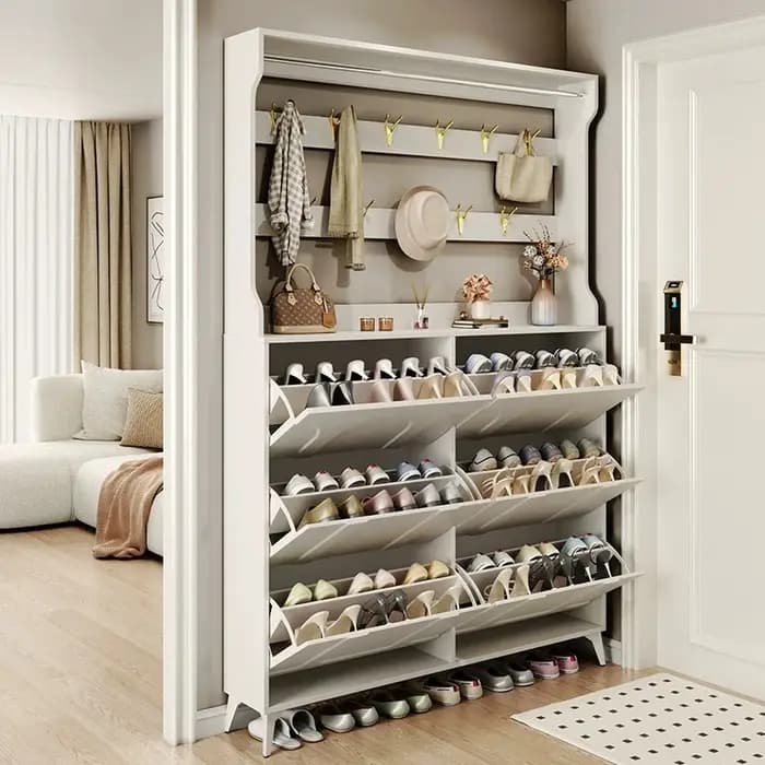 Meuble de rangement de luxe pour chaussures