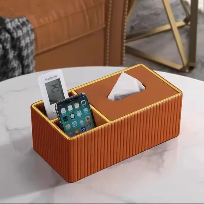 Couverture de boîte à mouchoirs moderne et luxueuse pour le salon
