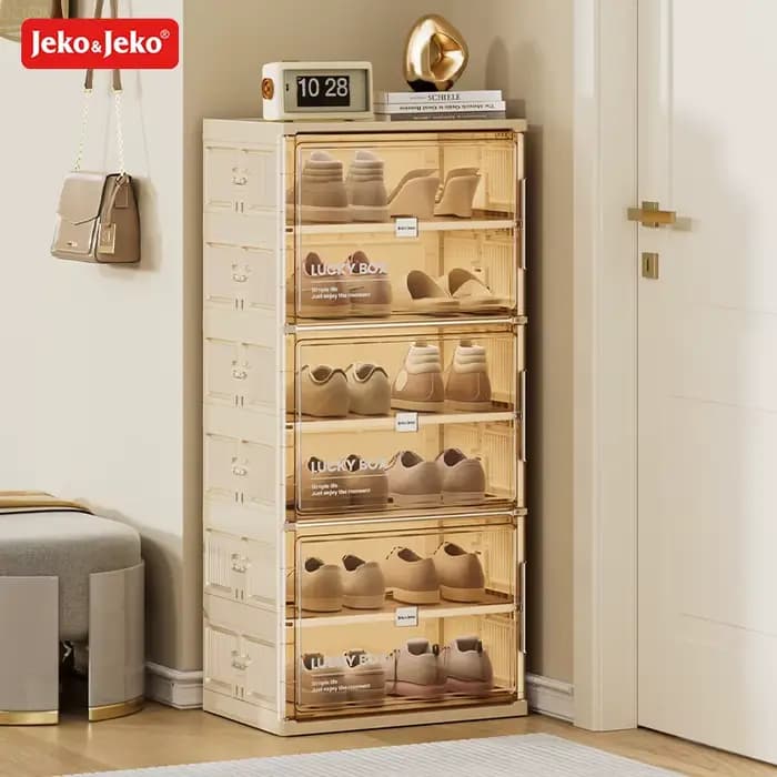 Jeko & Jeko Durable réglable gain de place armoire support de placard chaussures rangement boîte à chaussures organisateur