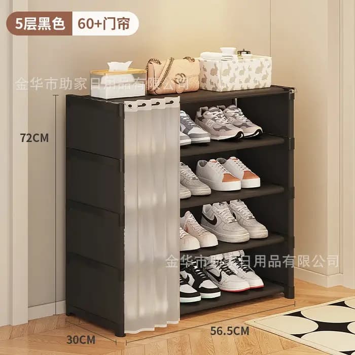 Organisateur de chaussures, armoire de rangement, étagère à chaussures, meuble à chaussures multicouche, armoires à chaussures économiques anti-poussière, armoires à assembler