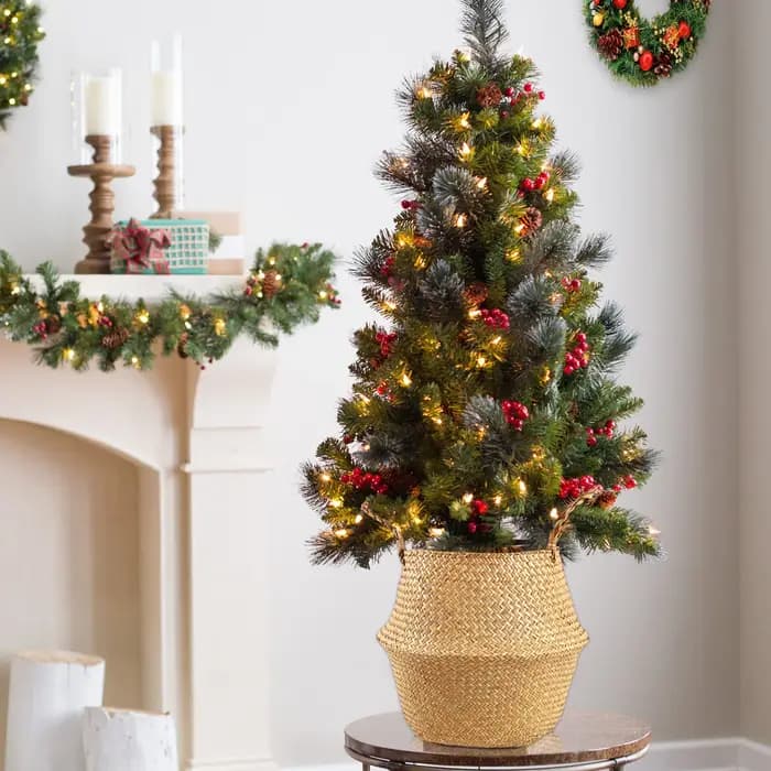 Paniers de rangement paille osier rotin suspendu pot de fleurs jonc de mer pliant linge Clthoes