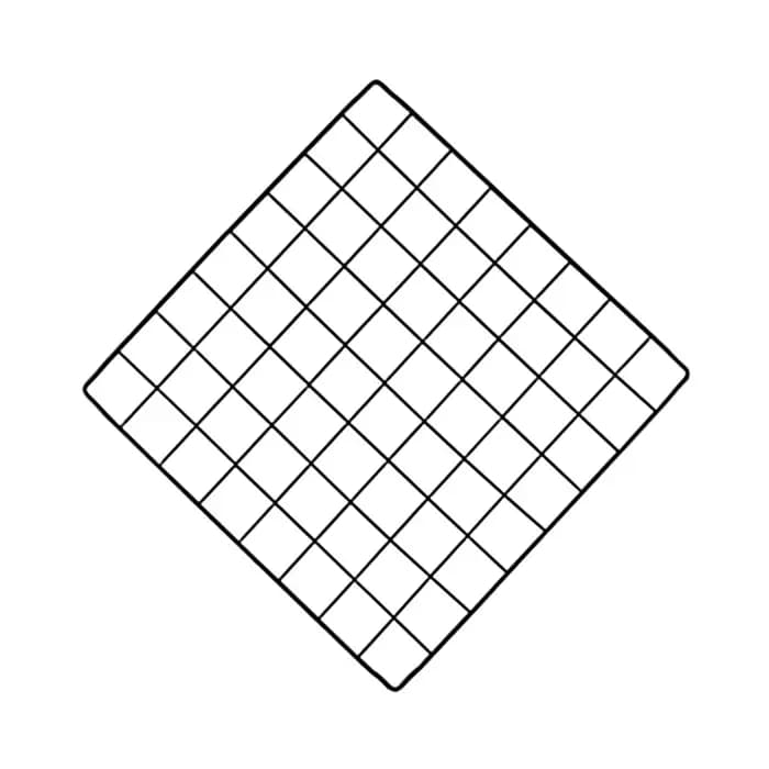 Combinaison de rangement multifonctionnelle en métal noir 35x35cm