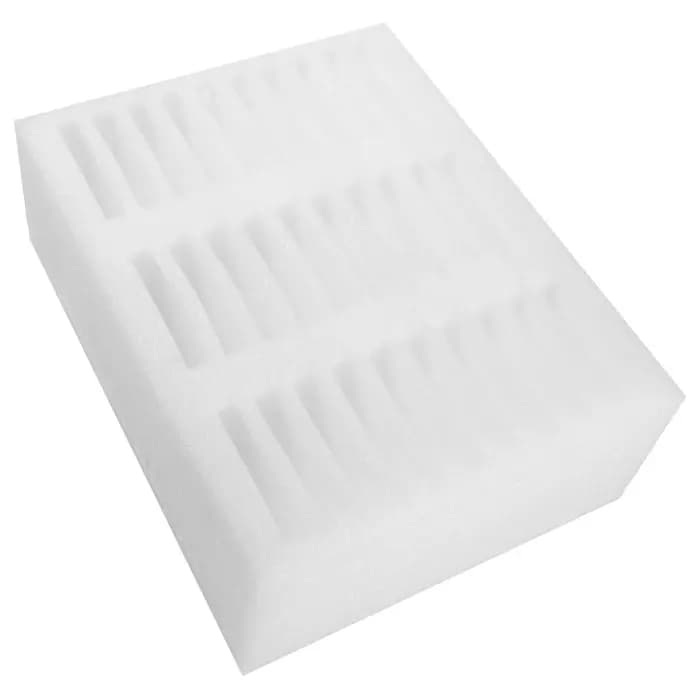 Boîte de rangement multi-compartiments en mousse pour téléphone portable