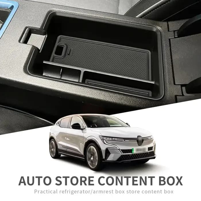 Boîte de rangement d'accoudoir de voiture pour Renault Megane e-tech 2022 2023