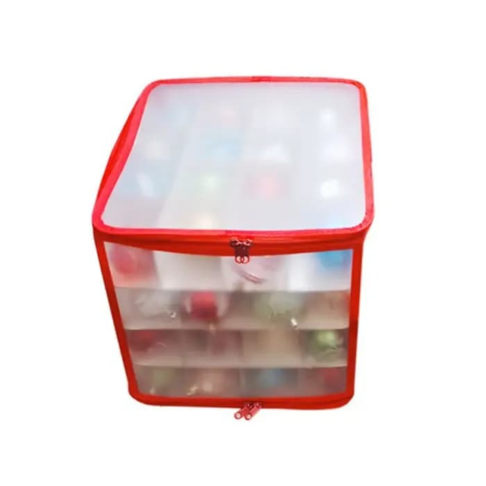 Boîte de rangement de boules de noël