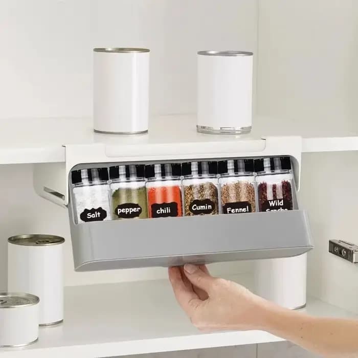 Support de rangement de bouteilles d'assaisonnement de cuisine