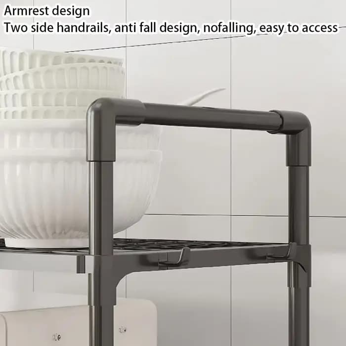Étagères de rangement multi-étages pour la cuisine