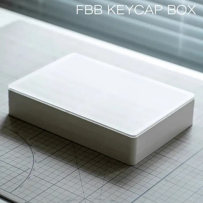 FBB – boîte de rangement transparente pour capuchons de touches