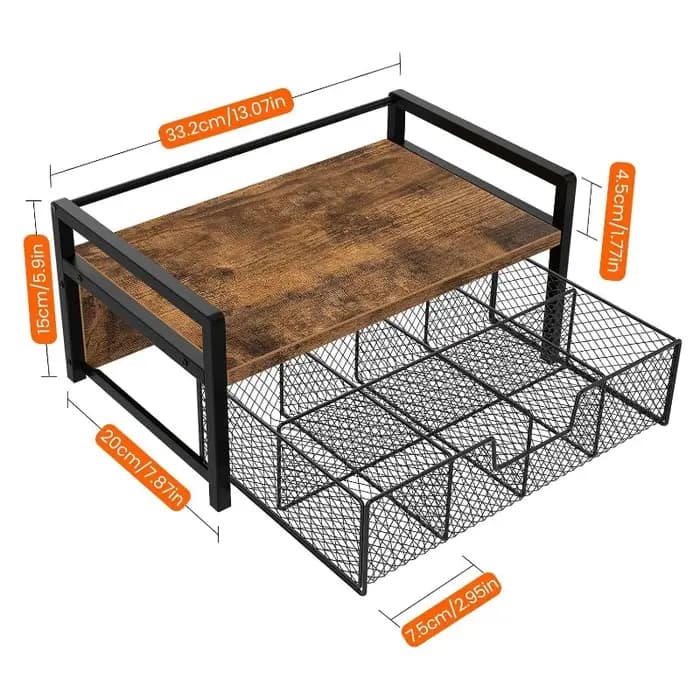 Nouveau support de rangement pour capsules de café