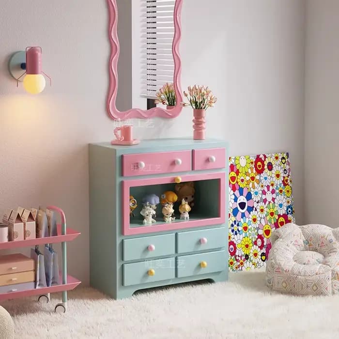 Armoire à manger cosmétique debout chambre Tables d'entrée armoires de salon tiroirs de rangement Mobili Per La Casa meubles