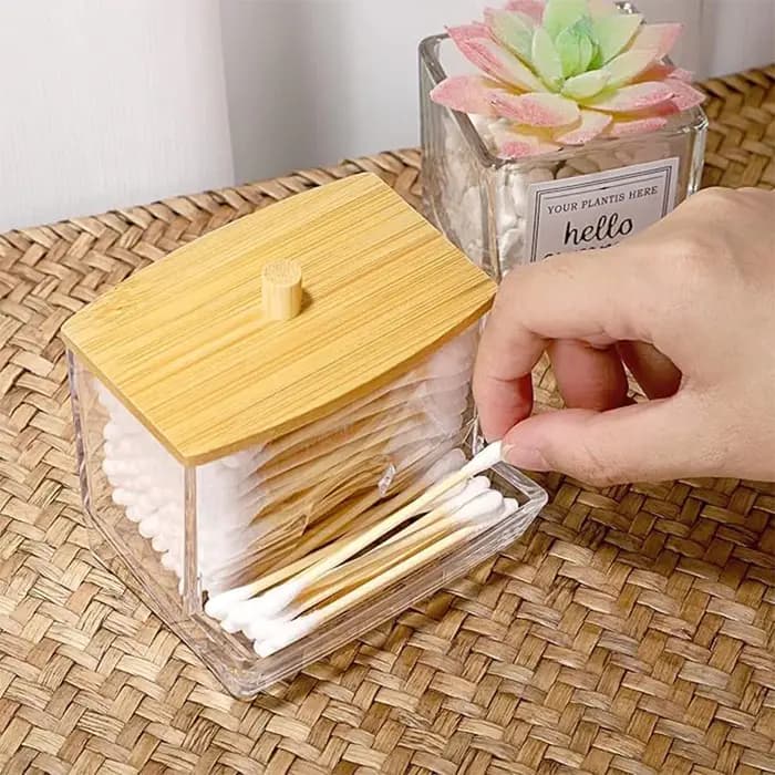 Boîte de rangement pour cotons-tiges