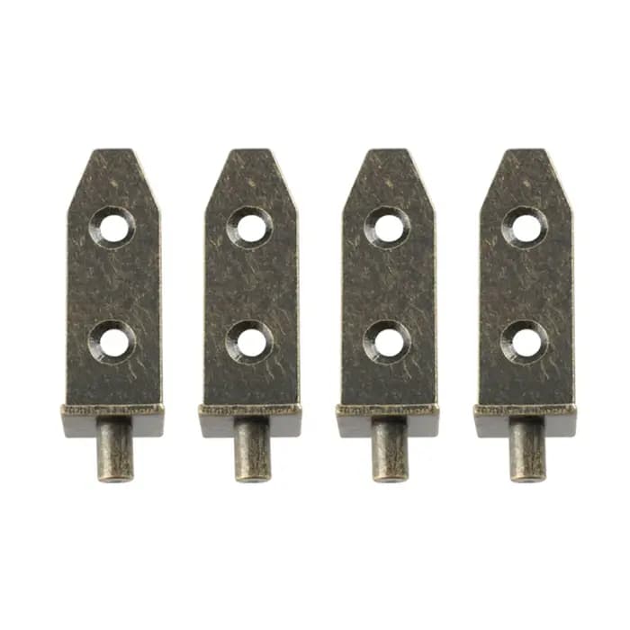 Support d'étagères en fer, 4 pièces, 5mm/6mm
