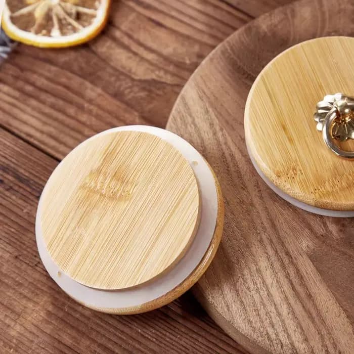 Récipient alimentaire bouteilles de stockage de cuisine pot hermétique en verre Grains thé