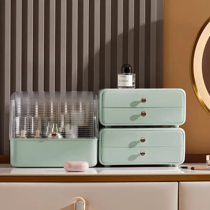 Boîte de Rangement de Cosmétiques de Bureau