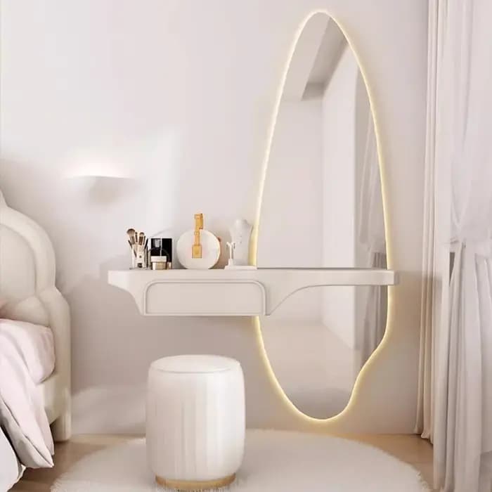 Étagère organisateur Coiffeuse femmes Design maquillage luxe
