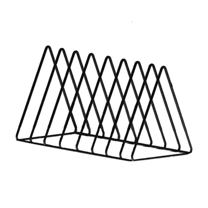 Étagère de rangement 5/9 compartiments pour disques vinyles et magazines