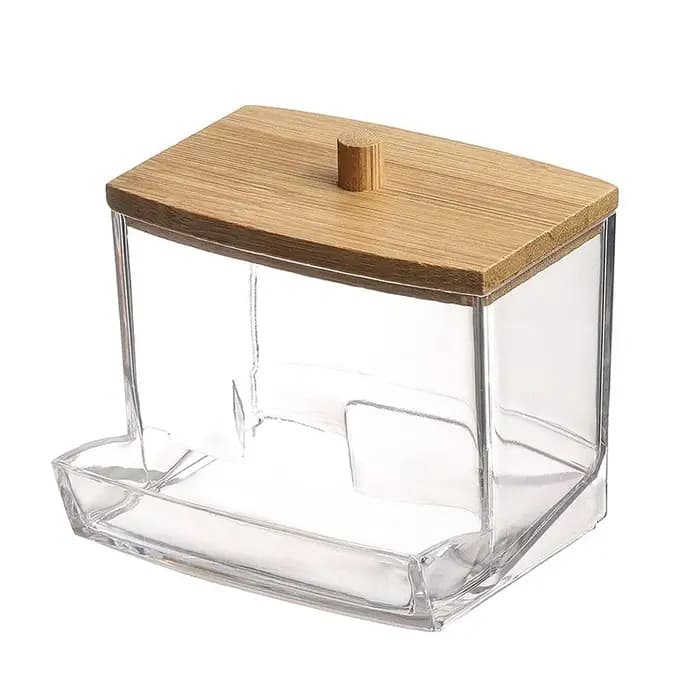 Boîte de rangement pour coton-tige