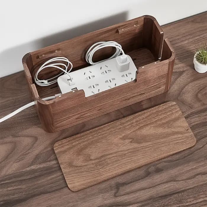 Boîte de rangement de câbles