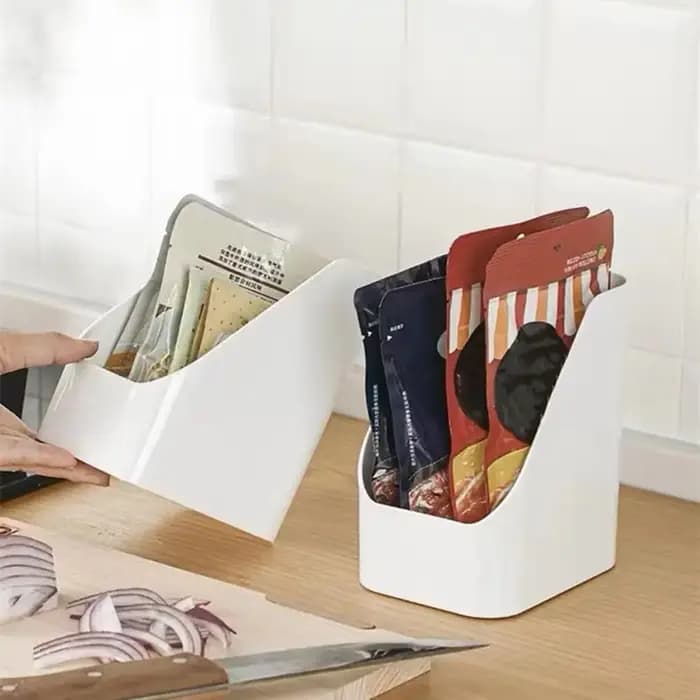 Boîte de rangement transparente pour assaisonnement