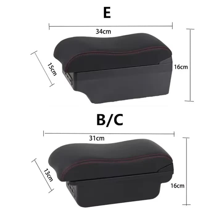 Boîte d'accoudoir pour Seat Ibiza pour Ibiza MK4 IV 6J 2008 – 2017