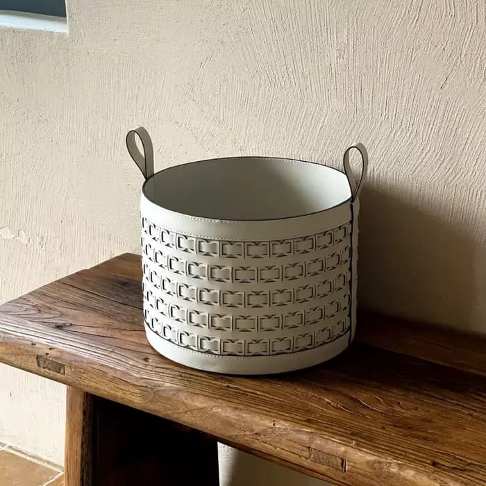 Panier de rangement de luxe léger