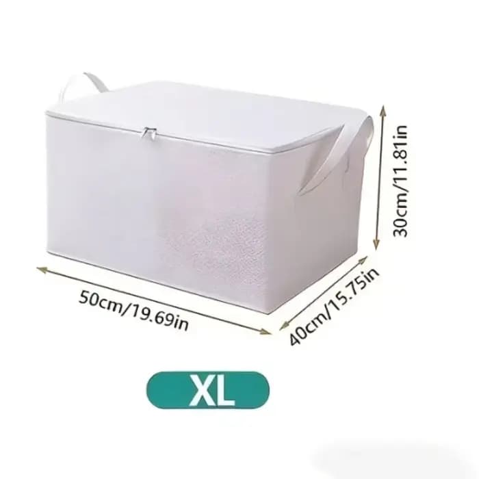 Boîte de rangement sous le lit grande capacité | Conception pliable et peu encombrante