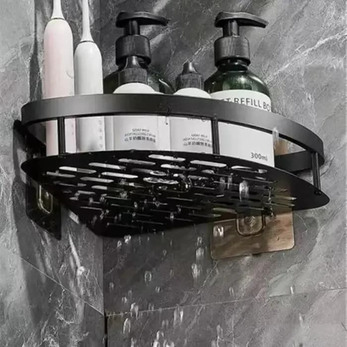 Étagère de salle de bain en alliage d'aluminium