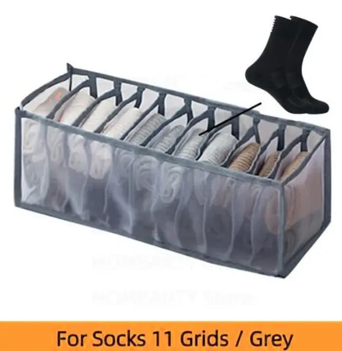 Boîte de rangement pour chaussettes et collants