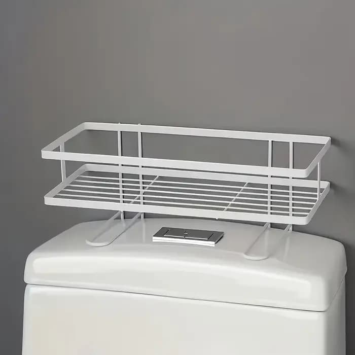 Support de rangement de toilettes multifonctionnel pour salle de bain, organisateur de réservoir d'e