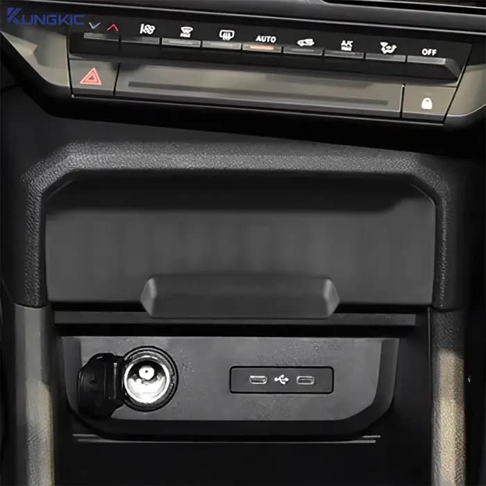 Boîte de rangement de commande centrale de stockage de voiture pour Dacia Duster 3 2024 2025 2026 conteneur intérieur