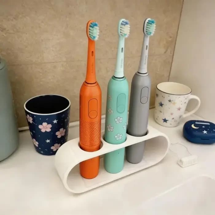 Support pour brosses à dents électriques - Peut contenir 3
